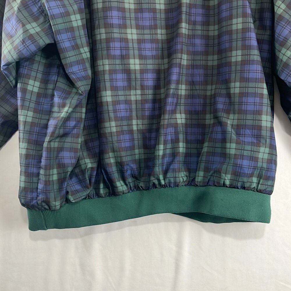 Highlander Windwear Men's Plaid Golf Pullover - Picture 11 of 11